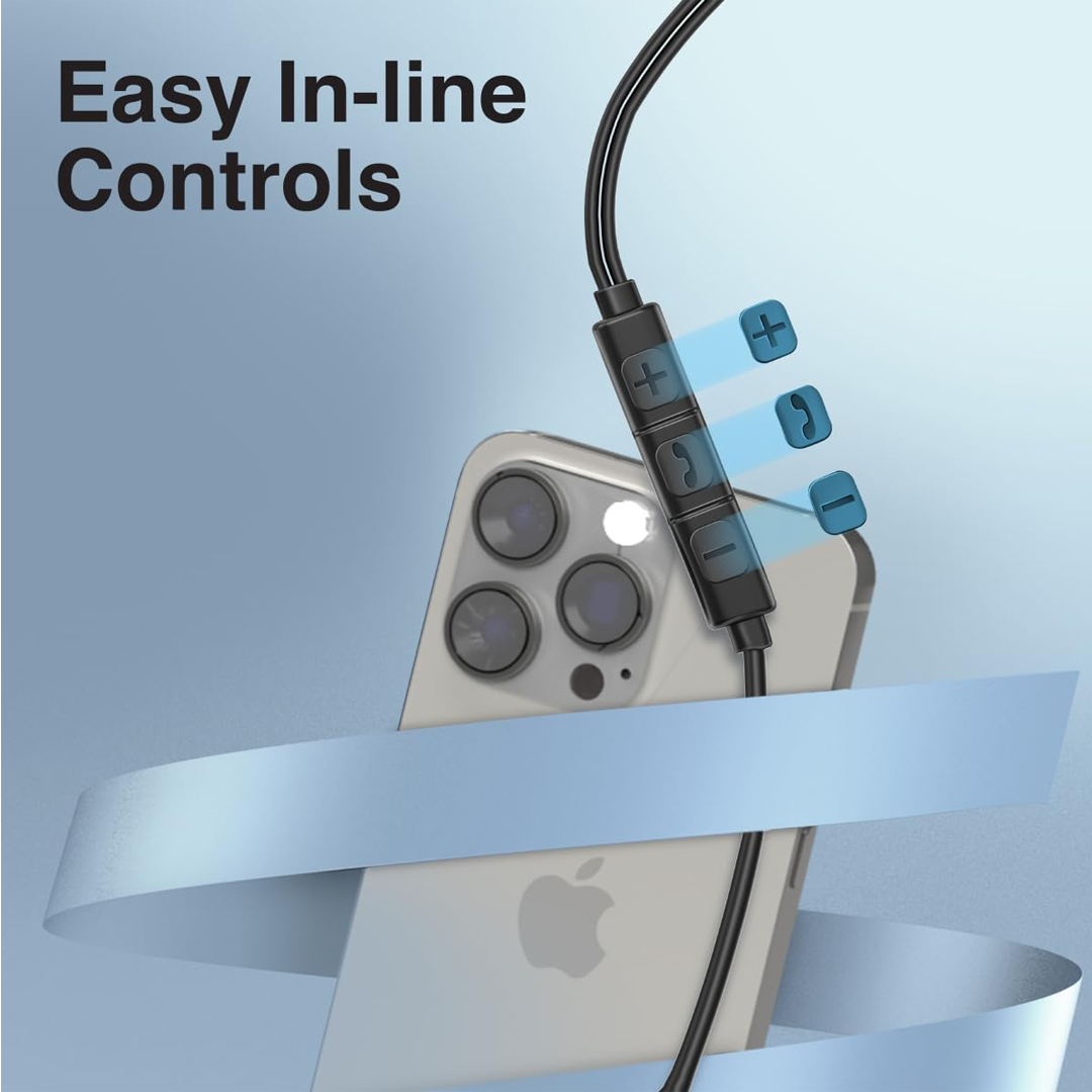 Promate In Ear USB C Stereo Earphone with Microphone in Qatar Promate In Ear USB C Stereo Earphone with Microphone in Qatar